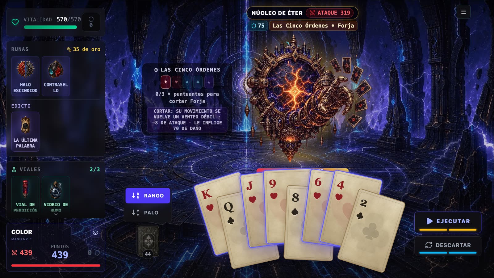Captura de pantalla de Card Slay 3