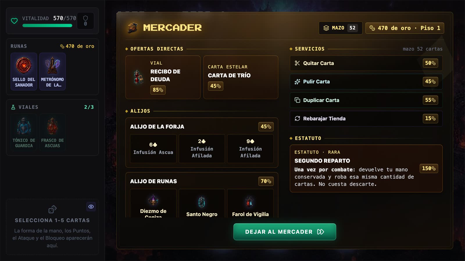 Captura de pantalla de Card Slay 4