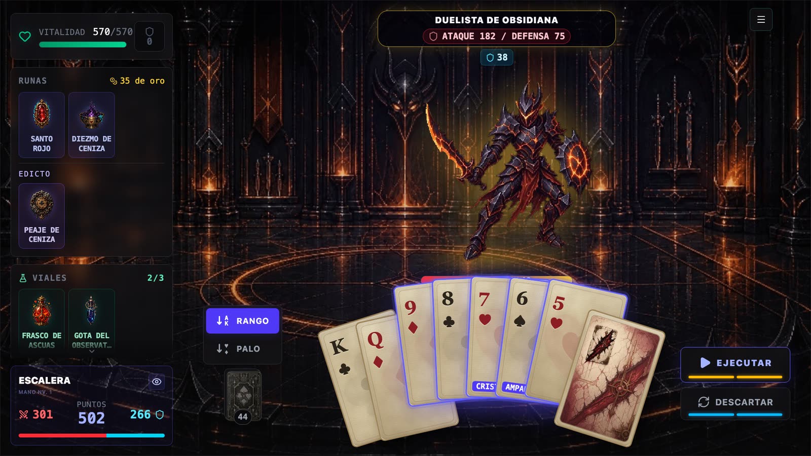 Captura de pantalla de Card Slay 6