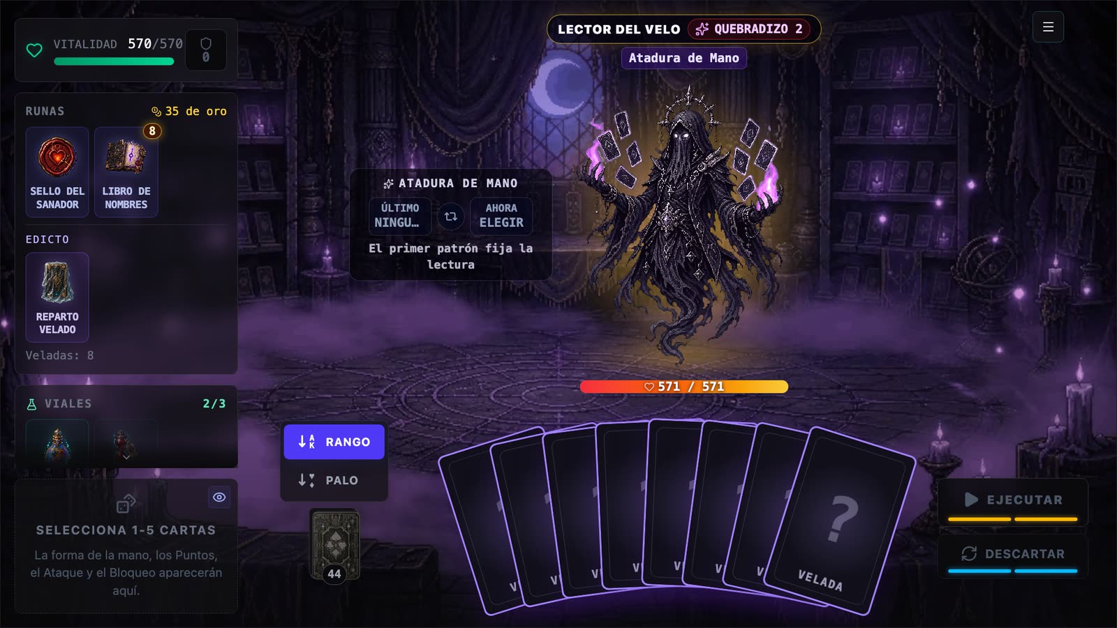 Captura de pantalla de Card Slay 7