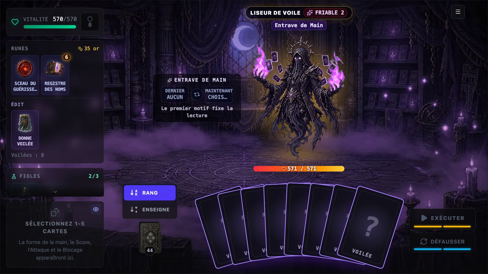 Capture d'écran de Card Slay 7