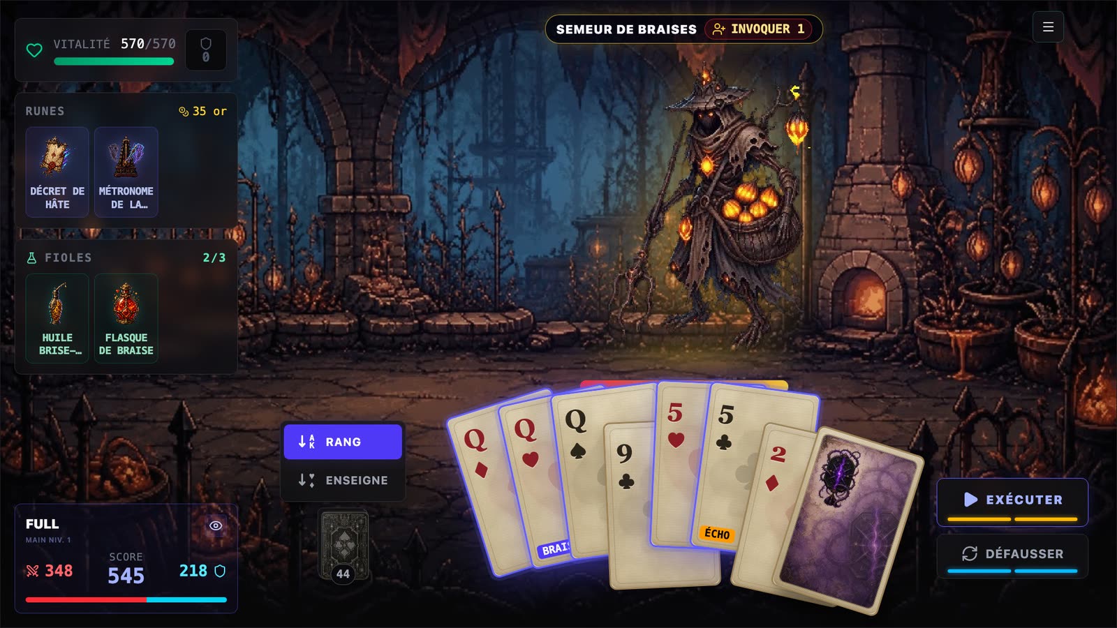 Capture d'écran de Card Slay 8